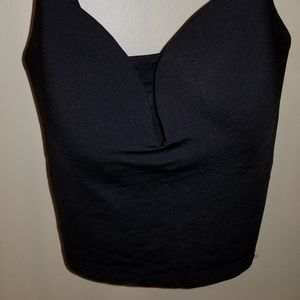 Nordstrom intimates Tank top/ Bra 36D Black